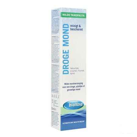 Bioxtra Droge Mond Tandpasta Zacht Tube 50 ml  -  Lifestream Pharma