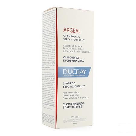 Ducray Argeal Shampooing Traitant Sebo Absorbant 200 ml