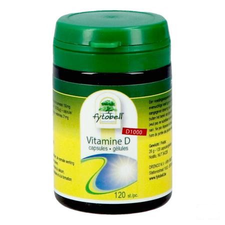Fytobell Vitamine D 1000 Caps 120
