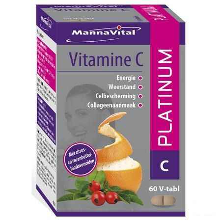 Mannavital Vitamine C Platinum 60v-Capsule 60