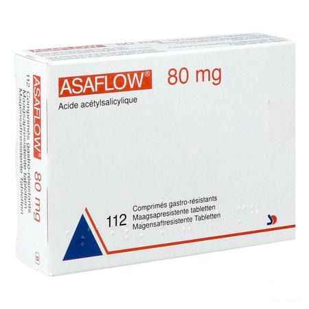 Asaflow 80 mg Maagsapres Tabletten Bli 112x 80 mg