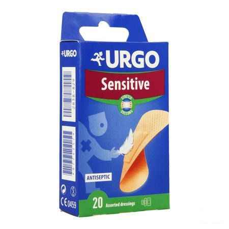 Urgo Sensitive Pleister Stretch 20x72mm + 20x40mm 20  -  Urgo Healthcare