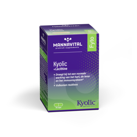 Mannavital Kyolic + Lecithine Capsule 75