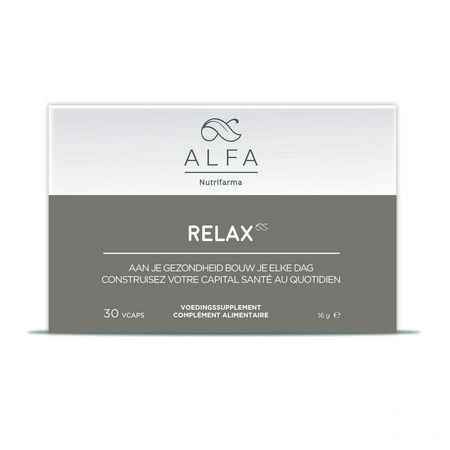 Alfa Relax V-Capsule 30  -  Nutrifarma