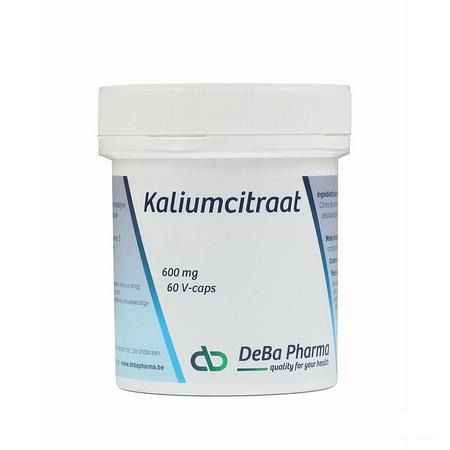 Citrate Potassium 600 mg V-Capsule 60  -  Deba Pharma