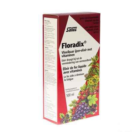 Salus Floradix Elexir 500 ml  -  Ocebio