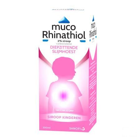 Muco Rhinathiol 2% Enfant Sirop 200 ml Nf