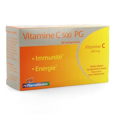 Vitamine C 500 Pg Pharmagenerix Tabletten 60  -  Superphar