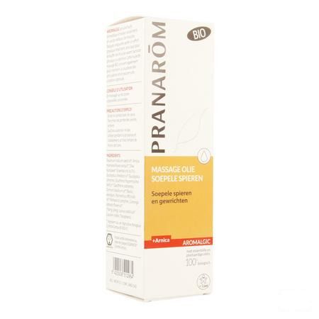 Aromalgic Massageolie Pompfles 100 ml  -  Pranarom