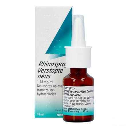 Rhinospray Nez bouché1,18mg/ml Spray Nasale 15 ml