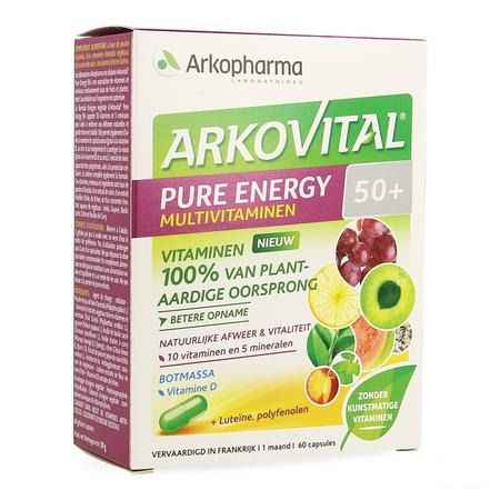 Arkovital Pure Energy 50 + Capsule 60  -  Arkopharma