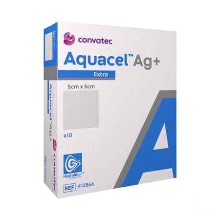 Aquacel Ag+ Extra 5 X 5Cm 10 413566