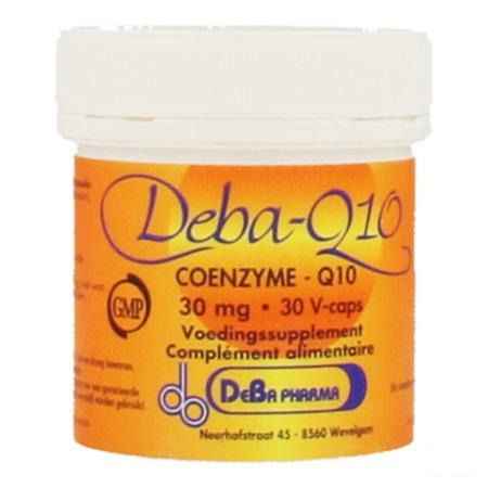 Coenzyme Q10 Capsule 30x30 mg  -  Deba Pharma