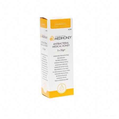 Medihoney Miel Antibacterien Gel Tube 5x20 gr
