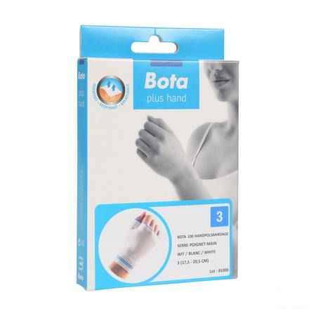 Bota Handpolsband + duim 100 White N3  -  Bota