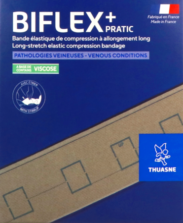 Biflex 16+ Medium Stretch Pratic Beige 10Cmx4,0M 1  -  Thuasne Benelux