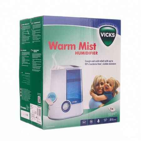 VICKS Humidificateur à vapeur d'eau chaude VH845E2 - Parapharmacie -  Pharmarket