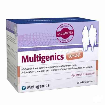 Multigenics Senior Poeder Zakje 30 7287  -  Metagenics