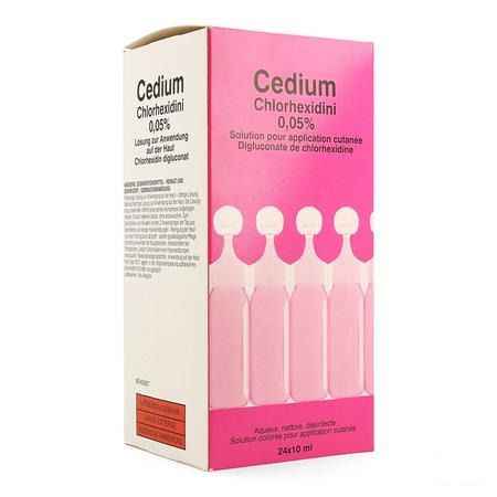 Cedium Chlorhexidini 0,05 % 24x10 ml