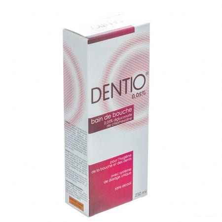 Dentio Rood 0,05% Mondspoelmiddel 250 ml  -  I.D. Phar