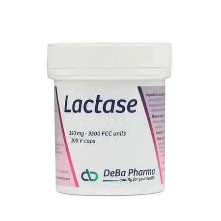 Lactase 350 mg V-Capsule 100  -  Deba Pharma