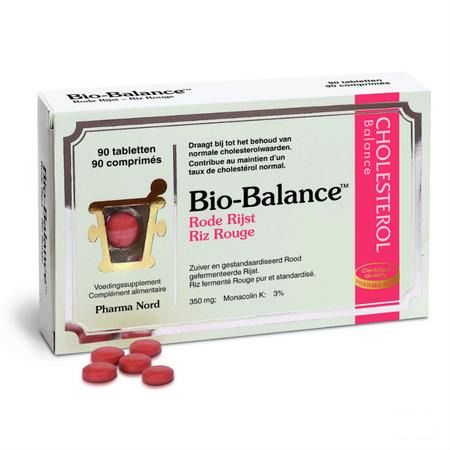 Bio-balance Rode Rijst-riz Rouge Tabletten 90  -  Pharma Nord