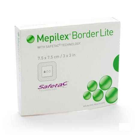 Mepilex Border Lite Verband Ster 7,5x 7,5 5 281200  -  Molnlycke Healthcare