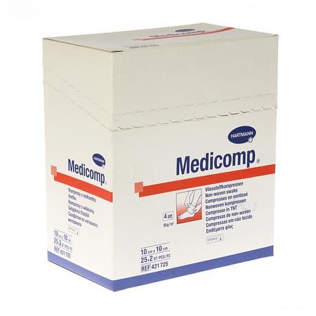 Medicomp 10x10cm 4l.st. 25x2 P/s  -  Hartmann