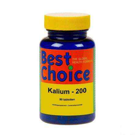 Best Choice Kalium 200 + Vit C Tabletten 90