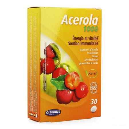 Acerola 1000 Tabletten 30 Orthonat  -  Trenker