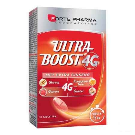 Vitalite 4g Ultra Boost Ginseng Tabletten 30  -  Forte Pharma