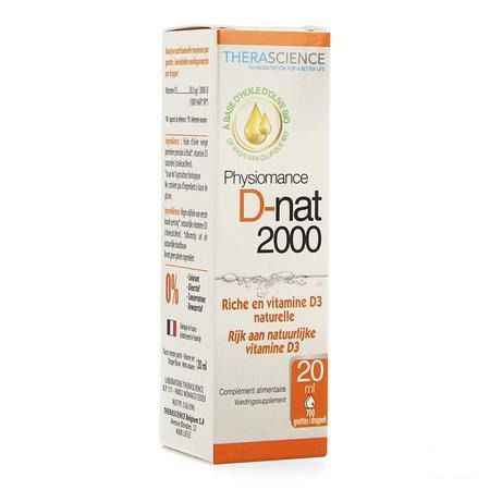 D-nat 2000 Flacon Druppels 20 ml Physiomance Phy341  -  Therascience-Lignaform
