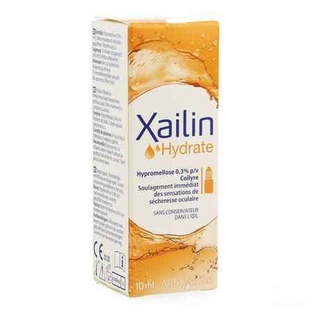 Xailin Hydrate 0,3% 10 ml  -  Simovision