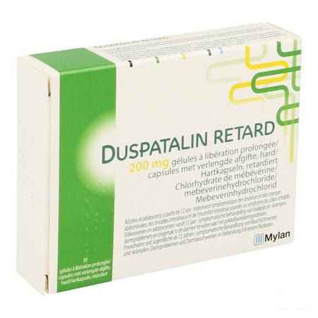 Duspatalin Retard 200 mg Verl.afgifte Capsule 30 