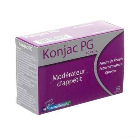 Konjac Pg Pharmagenerix Capsule 40  -  Superphar