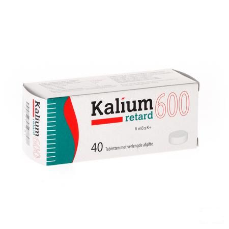 Kalium Retard 600 Comprimes 40x600 mg 
