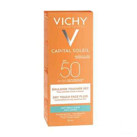Vichy Cap Oplossing Ip50 + Gezichtscreme Dry Touch 50 ml  -  Vichy