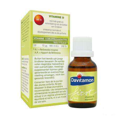 Davitamon First Vit D Aquosum V1 25 ml