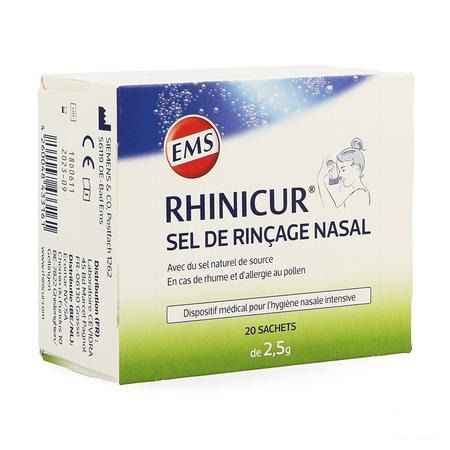 Rhinicur Sel De Rincage Nasale Sachet 20x2,5 gr