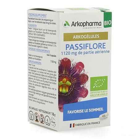 Arkocaps Passiebloem Bio Caps 45 Nf  -  Arkopharma