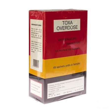 Toxa Overdose Muizenvergif 48 X 25 gr