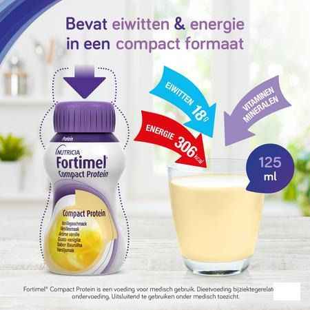 Fortimel Compact Protein Banaan 4x125 ml  -  Nutricia