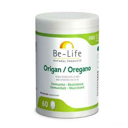 Oregano Essentiele Olie Bio Be Life Capsule 60  -  Bio Life