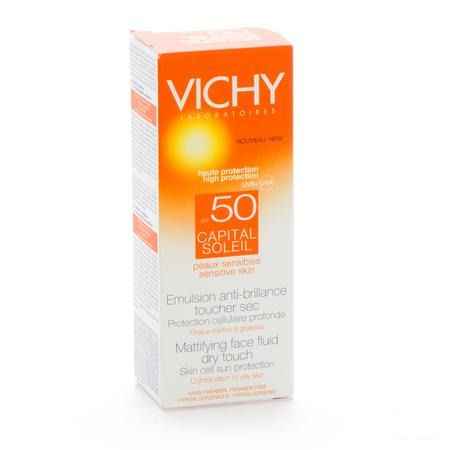 Vichy Cap Oplossing Ip50 + Gezichtscreme Dry Touch 50 ml  -  Vichy