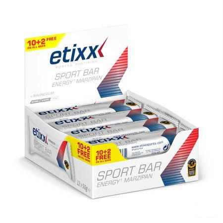 Etixx Energy Marzipan Sport Bar 12x50 gr 