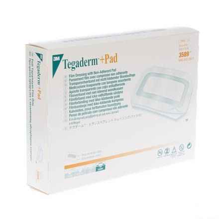 Tegaderm + Pad 3m Transp Steril 9cmx15cm 5 3589p  -  3M