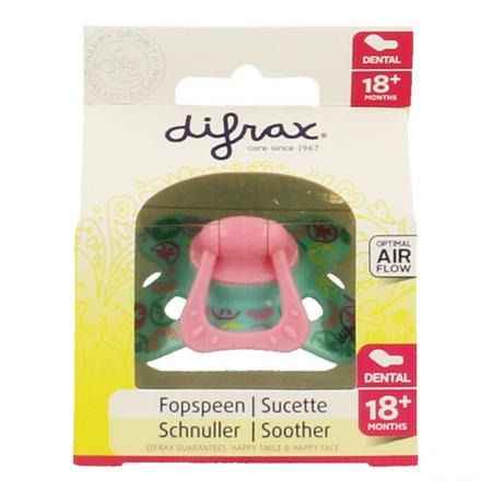 Difrax Sucette Sil Dental Xtra Forte + 18m 342  -  Difrax