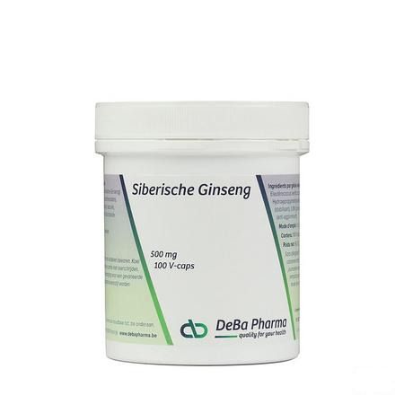 Siberian Ginseng Capsule 100x650 mg  -  Deba Pharma