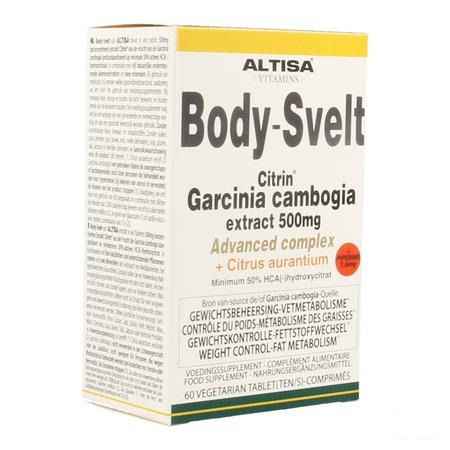 Altisa Body Svelt Garcin.500 mg Citrin Complex Tabletten 60  -  Dieximport