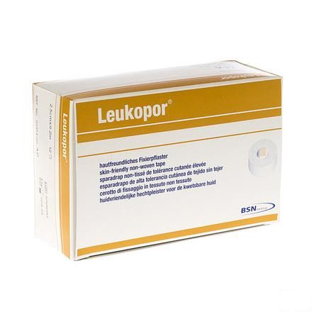 Leukopor Anti allergie Rol 2,50cmx9,2m 12 245400